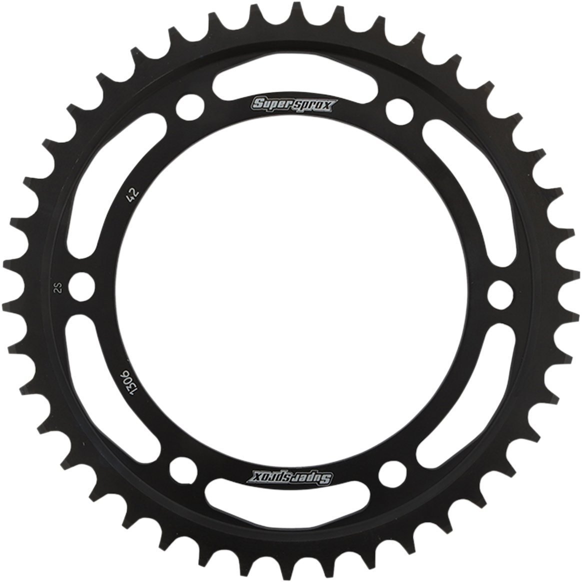 SUPERSPROX Rear Sprocket - 42 Tooth RFE-1306-42-BLK