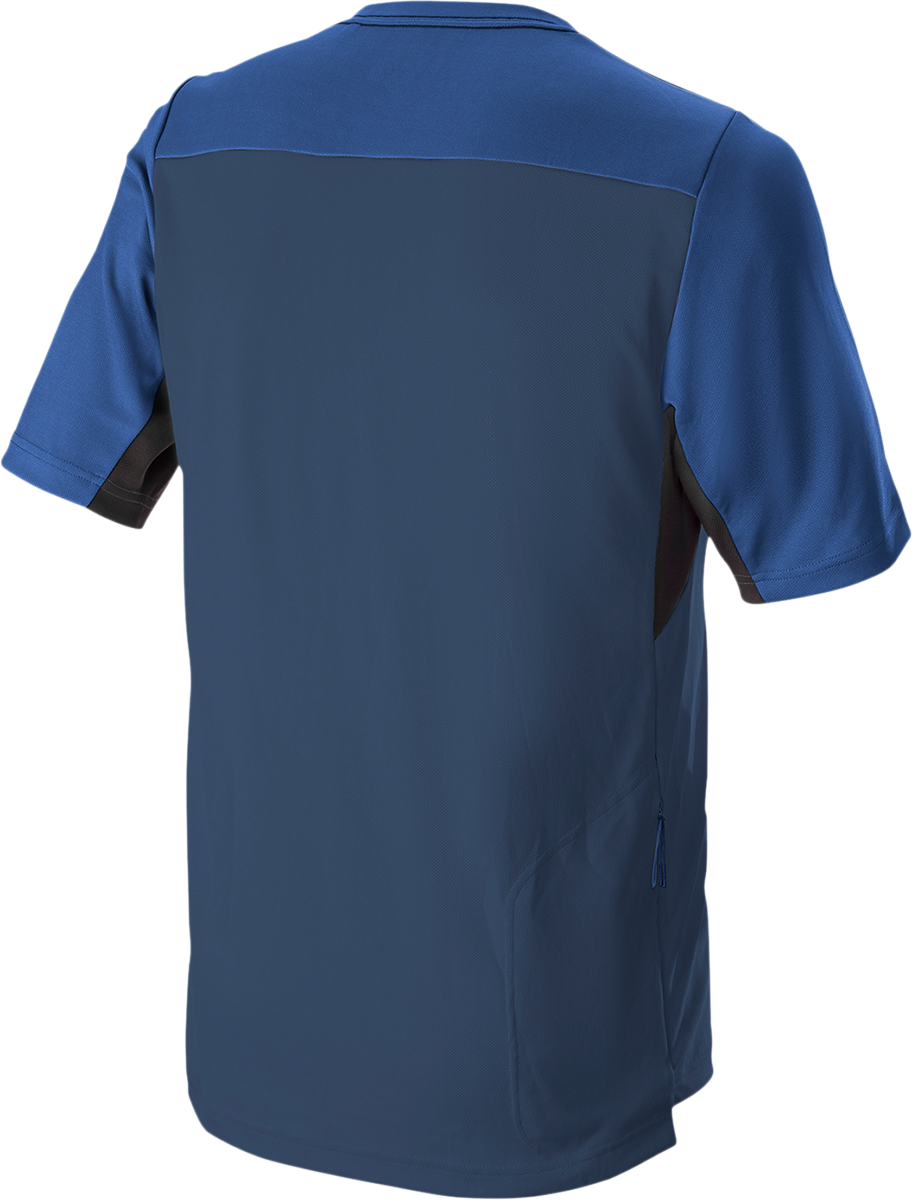 ALPINESTARS Drop 6.0 V2 Jersey - Short-Sleeve - Midnight Blue/Black - Large 1766322-7319-LG