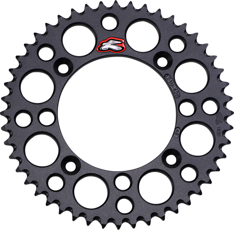 RENTHAL Sprocket - Black - 48 Tooth 121U-428-48GPBK