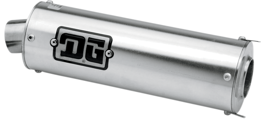 DG PERFORMANCE Universal Slip-On Exhaust - Round 02-9000