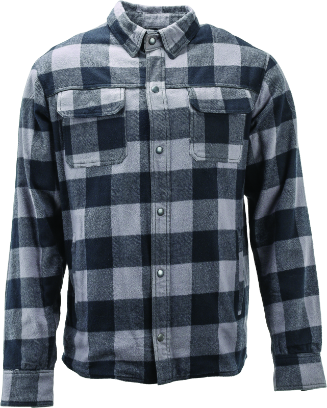 River Road Vise Flannel Moto Shirt - Large 94523