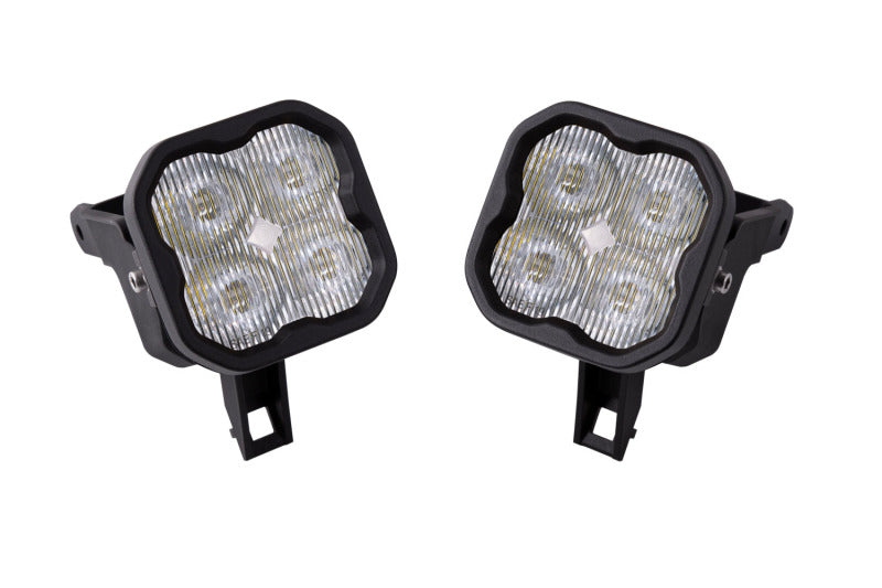 Diode Dynamics SS3 Type SDX LED Fog Light Kit Pro - White SAE Fog