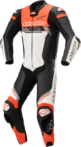 ALPINESTARS Missile Ignition v2 1-Piece Suit - Black/White/Red Fluorescent - US 42 / EU 52 3150222-1231-52