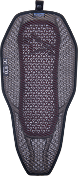 ALPINESTARS Nucleon Flex Proi Full Back Protection Insert - Transparent Smoke/Red - Small 6526323-003-S