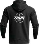 THOR Stadium Zip-Up Hooded Sweatshirt - Black - Small 3050-6316