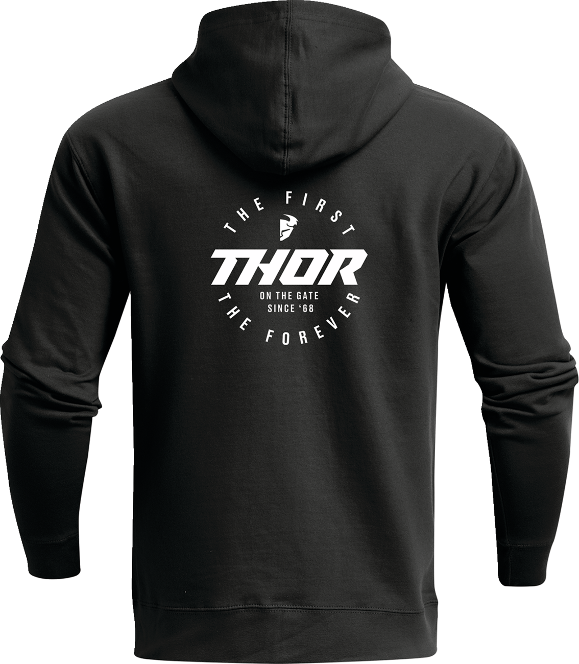 THOR Stadium Zip-Up Hooded Sweatshirt - Black - XL 3050-6319