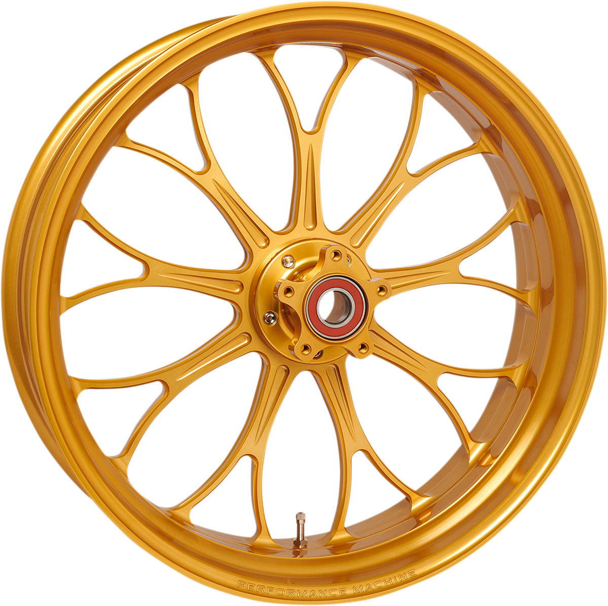 PERFORMANCE MACHINE (PM) Wheel - Revolution - Dual Disc - Front - Gold Ops - 21"x3.50" - With ABS 12047106RVNJAPG