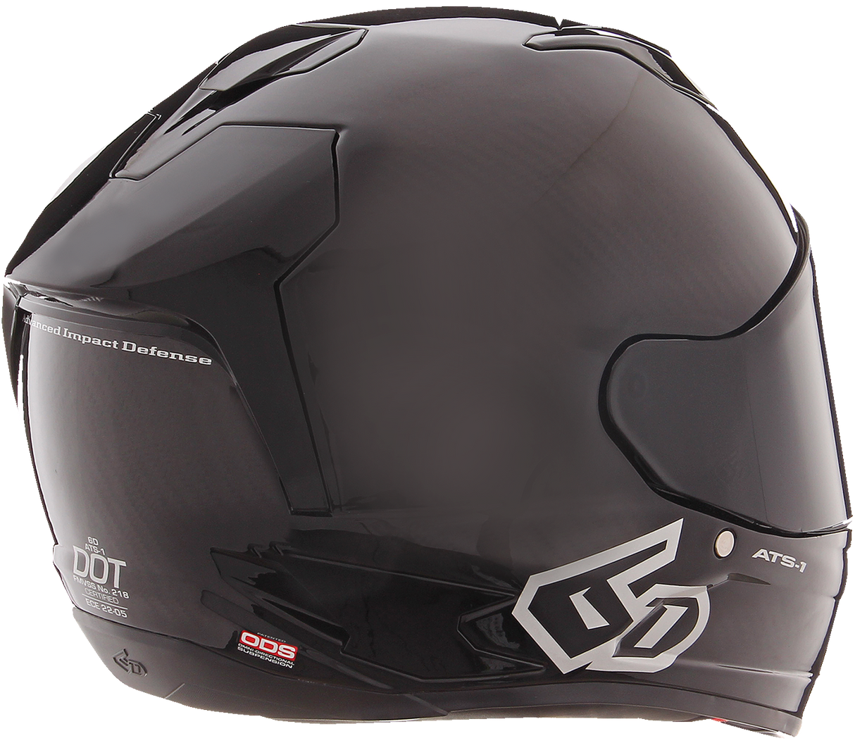 6D ATS-1R Helmet - Gloss Black - Small 30-0905