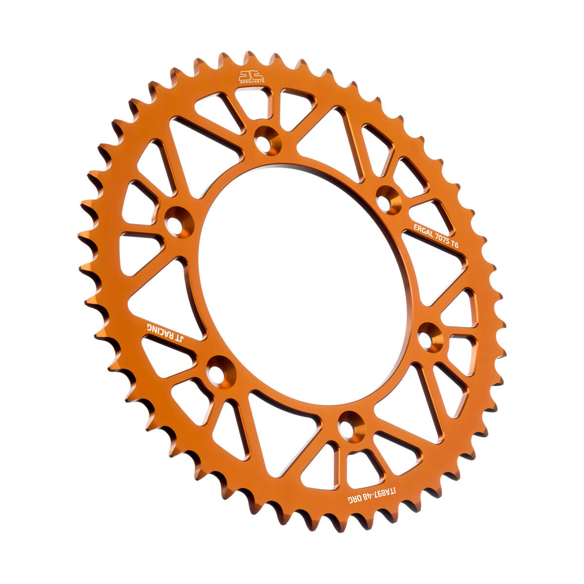 JTRear Racelite Sprocket Alum 48t-520 Org Hus/Husq/KtmJTA897.48ORG