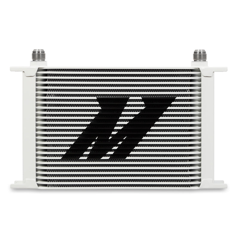 Mishimoto Universal 25 Row Oil Cooler Kit - White MMOC-25WT