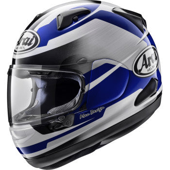 ARAI Quantum-X Helmet - Steel - Blue - Medium 0101-18124