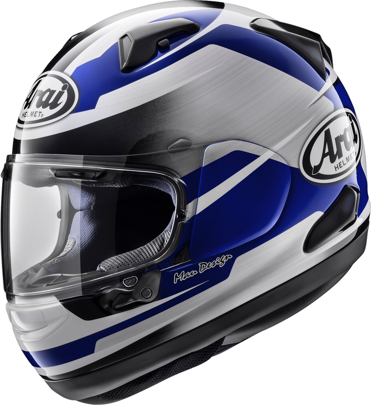 ARAI Quantum-X Helmet - Steel - Blue - XL 0101-15746