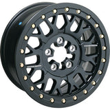 MOOSE RACING Wheel - 346X - Beadlock/5 Lug - Front/Rear - Black - 15x7 - 5/4.5 - 5+2 346BLMO 157545MB54