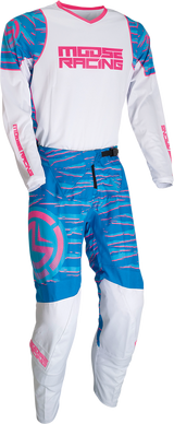 MOOSE RACING Qualifier Pants - Blue/Pink - 54 2901-10021