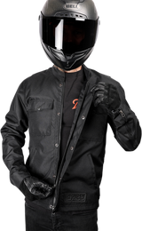 THRASHIN SUPPLY CO. Atlas Jacket - Black - Medium TMJ-02-09