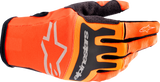 ALPINESTARS Techstar Gloves - Hot Orange/Black - 2XL 3561023-411-2X