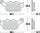 SBS LS Brake Pads - 614LS 614LS