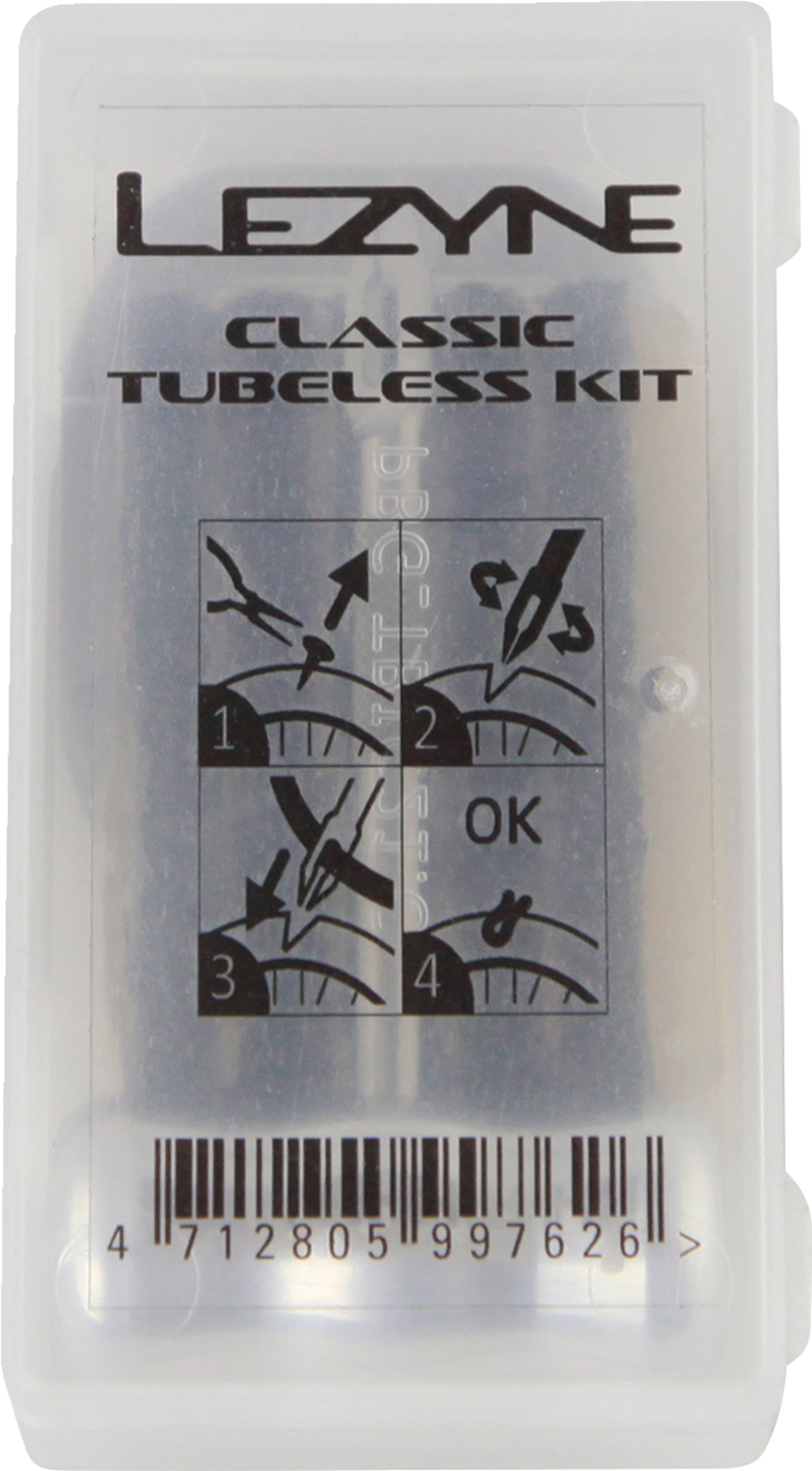 LEZYNE Classic Tubeless Tire Repair Kit 1PKCTBLSV106