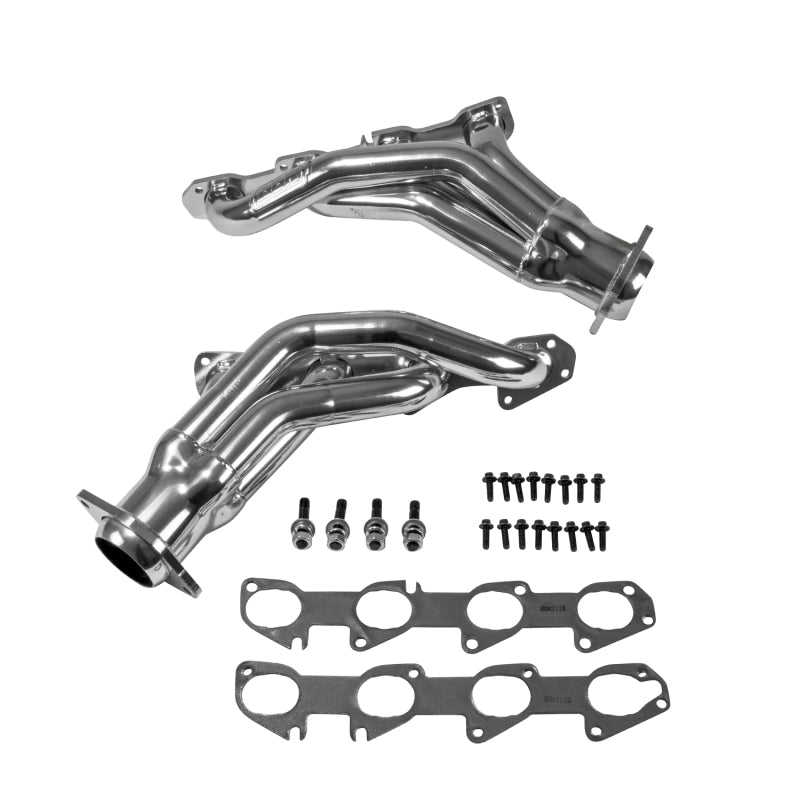 BBK 05-10 Dodge Hemi 6.1L Shorty Tuned Length Exhaust Headers - 1-7/8in Silver Ceramic 40130