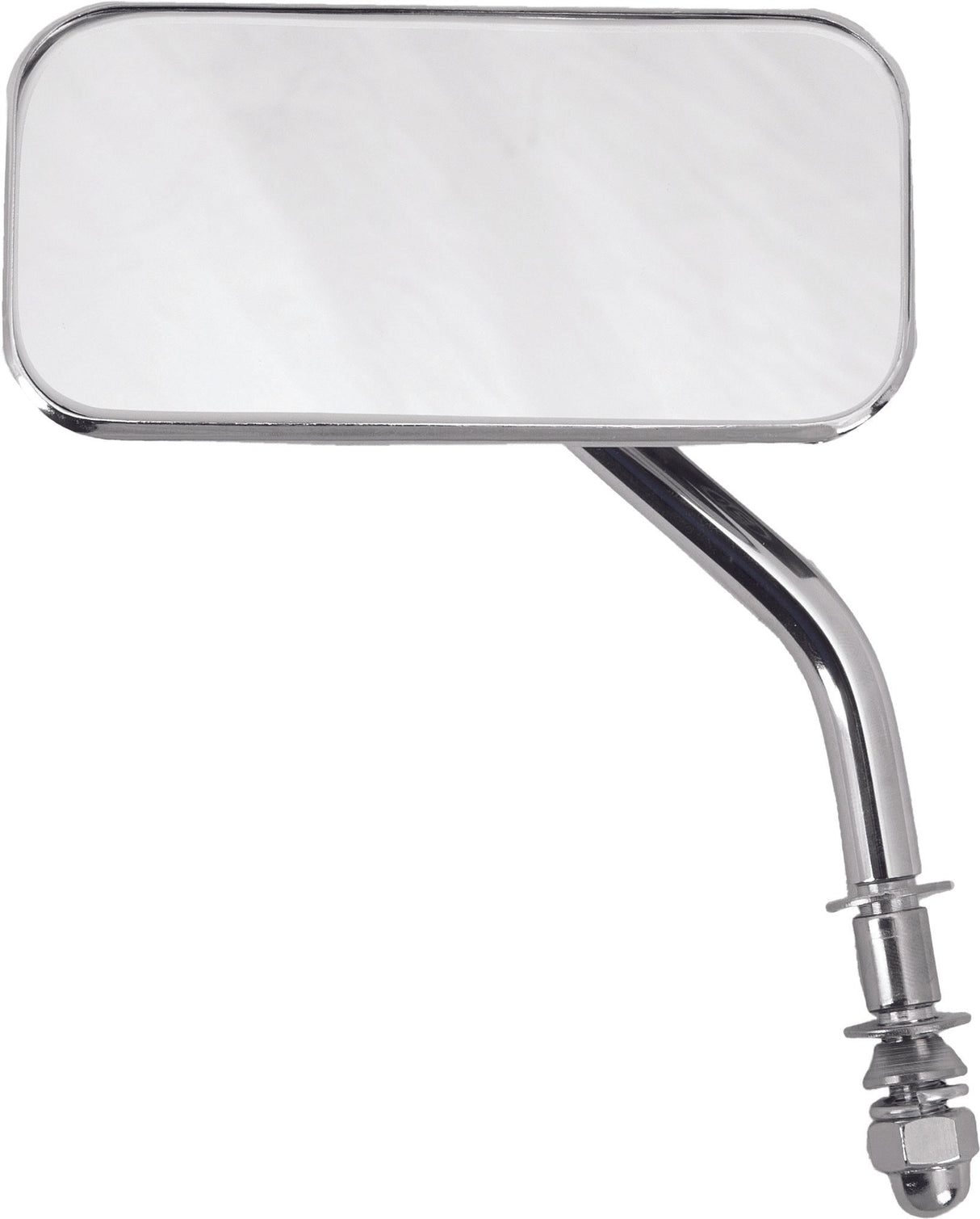 HARDDRIVE Rectangular Mirror Chrome 153086