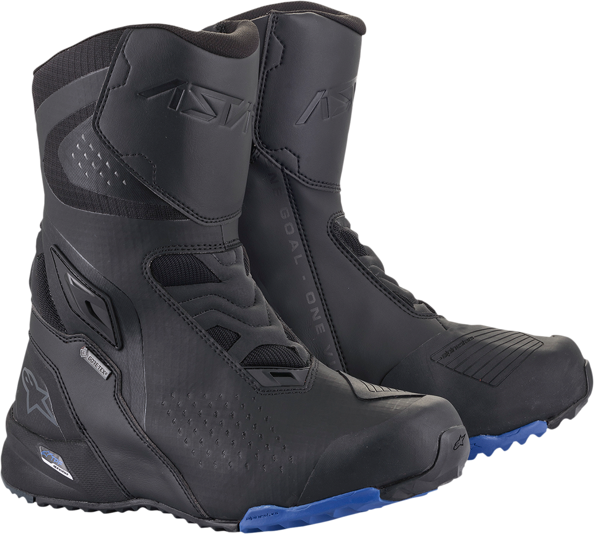 ALPINESTARS RT-8 Gore-Tex® Boots - Black/Blue - US 7.5 - EU 41 2335422-17-41