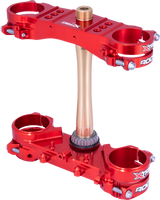 XTRIG Triple Clamp - 22 mm - Red 501330101201