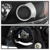 Spyder Toyota Sienna 2011-2014  Projector Headlights - DRL LED - Black PRO-YD-TSEN11-DRL-BK 5083982