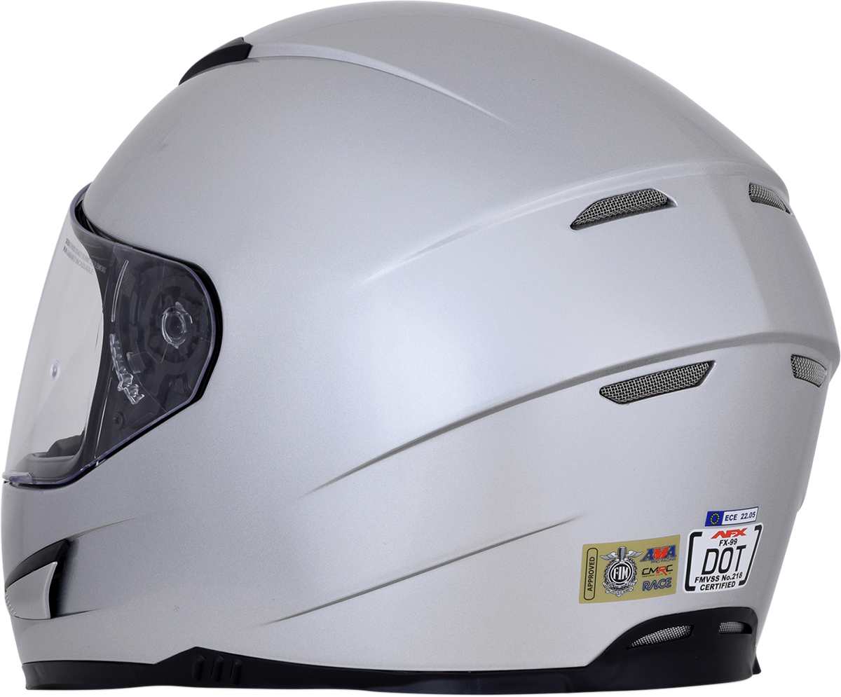 AFX FX-99 Helmet - Silver - XS 0101-11066