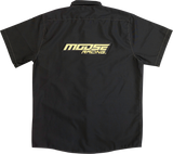 MOOSE RACING Moose Racing Shop Shirt - Black - XL MSR01S8RDXL