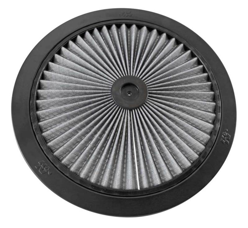 K&N X-Stream Top Filter 14in OD Black Round Lid 66-1400R