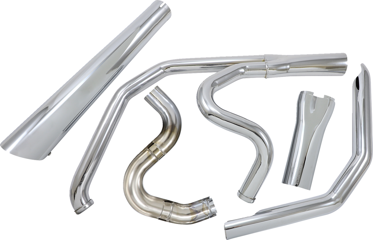 SUPERTRAPP Supermeg Exhaust - Chrome 828-71454