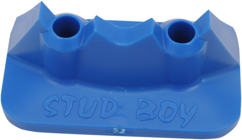 STUD BOY Double Backer Plates - Hi-viz Blue - For 2-Ply - 48 Pack 2522-P2-HVB