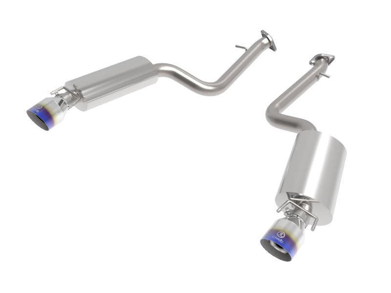 aFe Lexus IS350 14-22 V6-3.5L Takeda Axle-Back Exhaust System- Blue Tip 49-36060-L