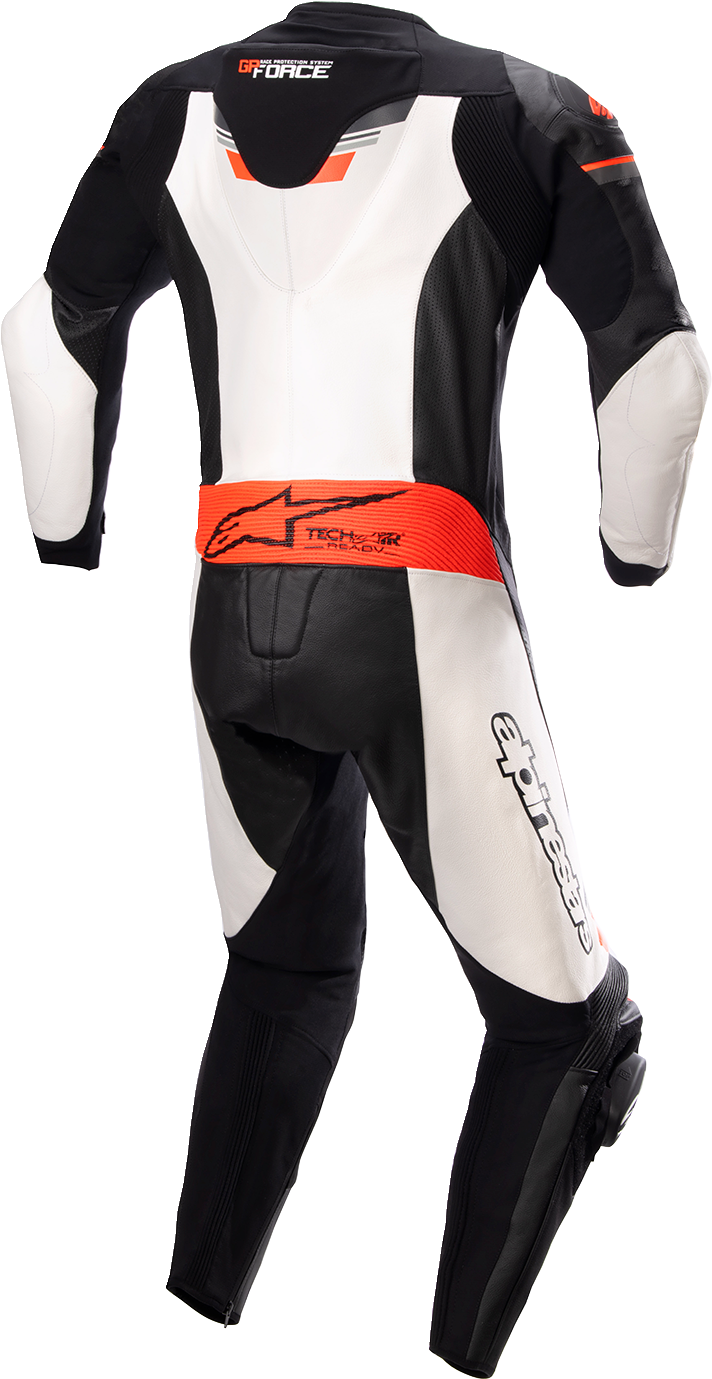 ALPINESTARS GP Force Chaser 1-Piece Suit - Black/White/Red - US 42 / EU 52 3150321-1231-52