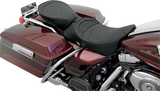 DRAG SPECIALTIES Pillion Seat - Mild Stitched - Wide - FL '99-'22 0801-0467