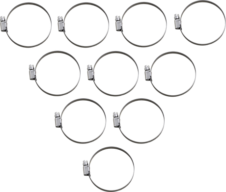 Parts Unlimited Embossed Hose Clamp - 50-70 Mm T03-6259-10