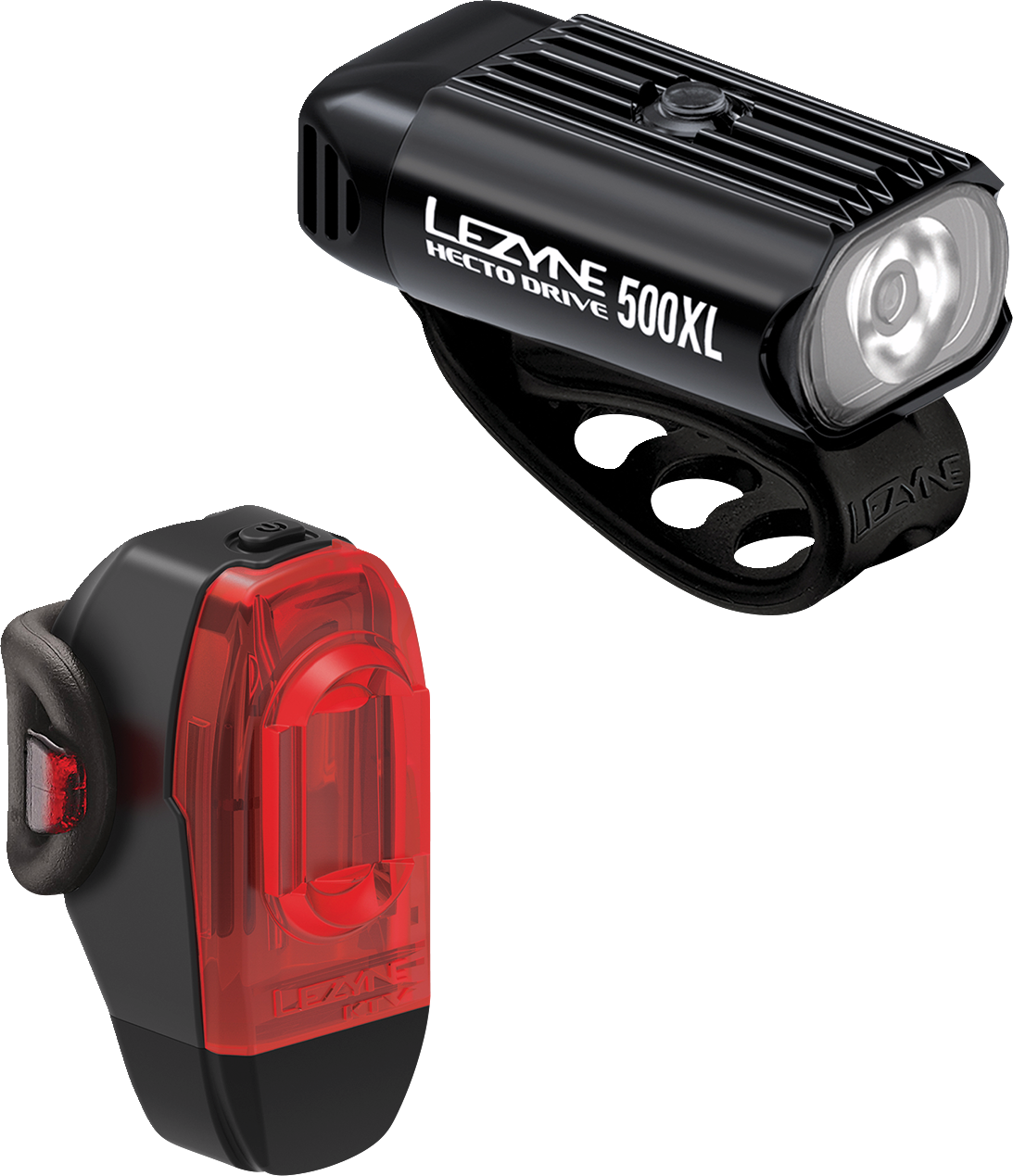 LEZYNE Hectro Drive 500XL Strip Lights - Front & Back - LED - 500 lm / 150 lm 1LED9PV1204