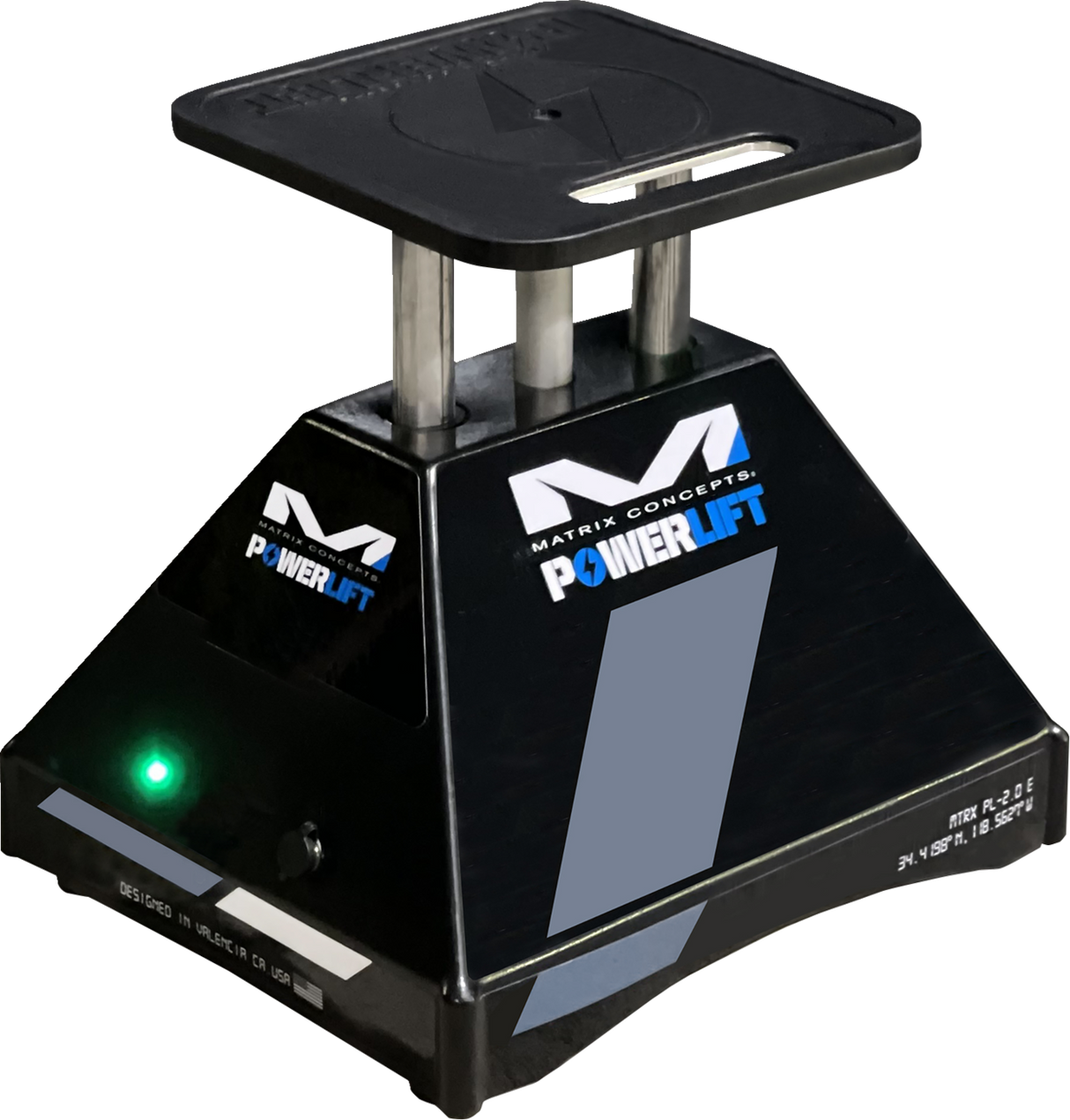 MATRIX CONCEPTS,LLC E 2.0 Powerlift Stand - Gray MPL-101