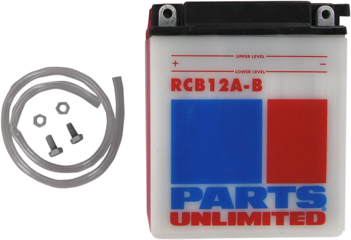 Parts Unlimited Battery - Yb12a-B Cb12a-B