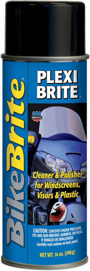 BIKE BRITE Plexi Brite - 14 oz. net wt. - Aerosol MC69000