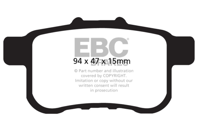 EBC Brakes Bluestuff Street and Track Day Brake Pads