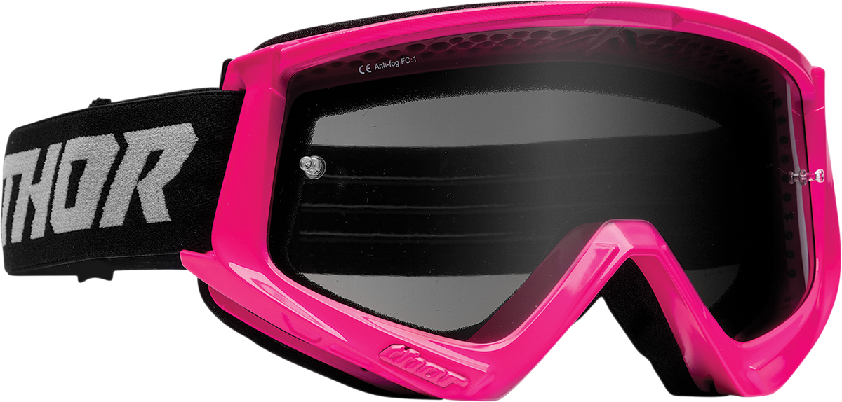 THOR Combat Sand Goggles - Racer - Flo Pink/Gray 2601-2698