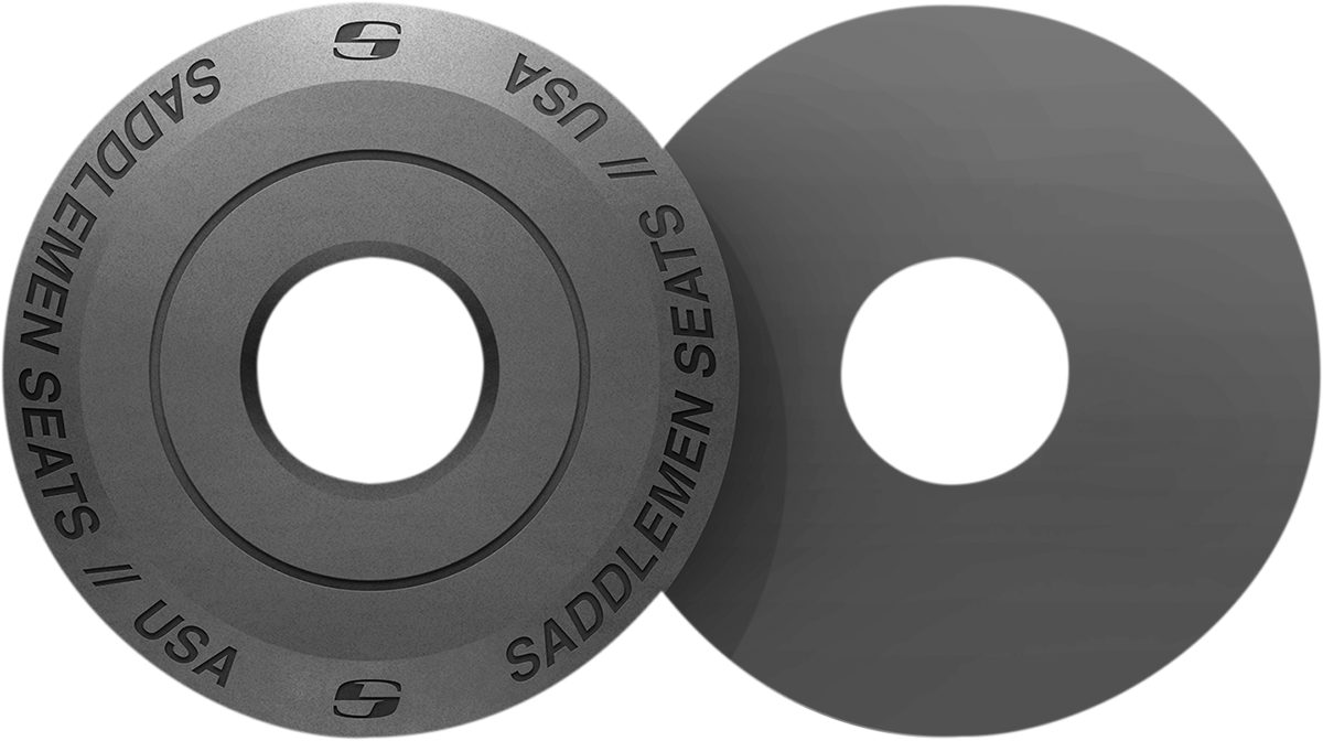 SADDLEMEN Fender Seat Washer - Gray 14707GY