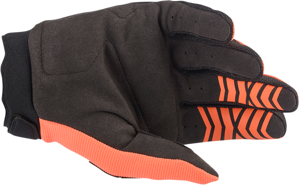 ALPINESTARS Youth Full Bore Gloves - Orange/Black - Medium 3543622-41-M