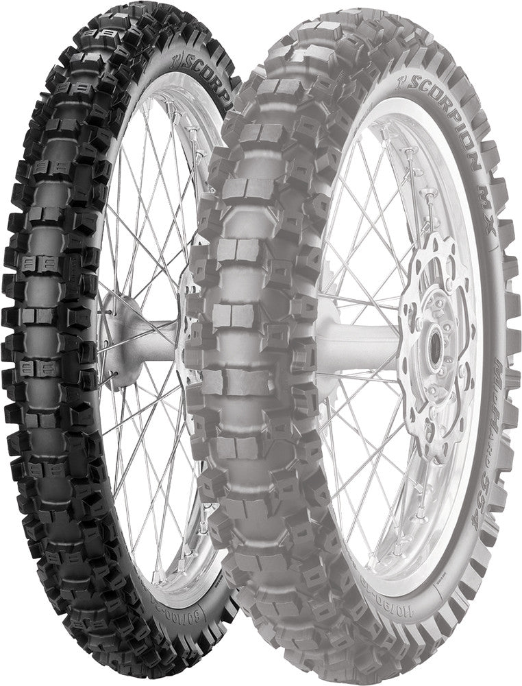 PIRELLITire Mx32 Mid Hard 554 Front 80/100-21 51m Bias Tt2149000