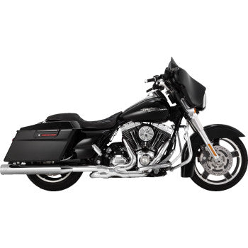 Tubo de dirección VANCE &amp; HINES Power Duals - Cromado para Road /Glide Harley-Davidson 16332 