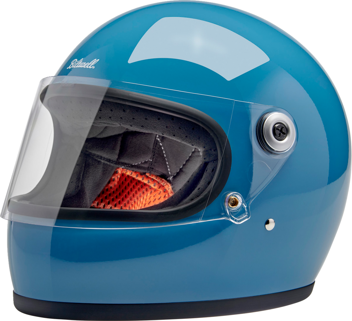 BILTWELL Gringo S Helmet - Gloss Dove Blue - Small 1003-165-502