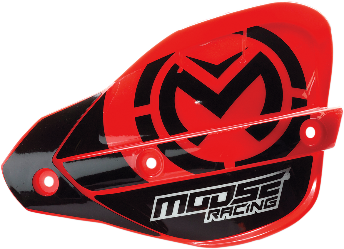 MOOSE RACING Handshields - Replacement - Enduro - Red 0635-1469