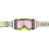 SCOTT Prospect 2.0 AMP Goggle - Kaki Green/Neon Yellow - Rose Lens 421469-7701352
