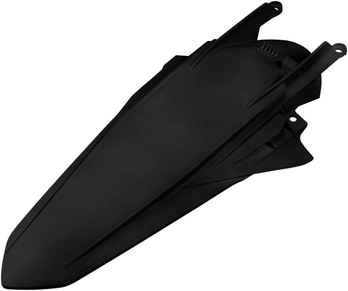 UFO MX Rear Fender - Black KT04091001